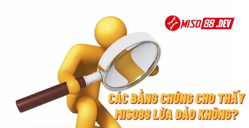 Các Bằng Chứng Cho Thấy Miso88 Lừa Đảo Không?