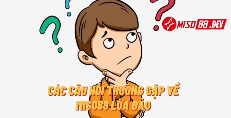 Các Câu Hỏi Thường Gặp Về Miso88 Lừa Đảo