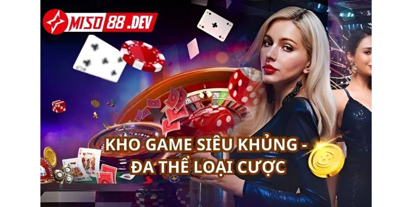 Kho game đa dạng, hấp dẫn