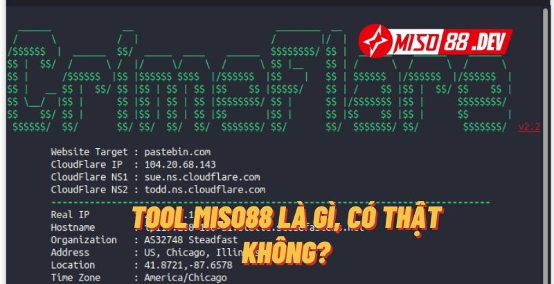 Dùng tool Miso88 có thể hack được không?