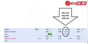 Kèo 1x2 là gì, kinh nghiệm đặt kèo như thế nào, tất cả sẽ được Miso88 bật mí