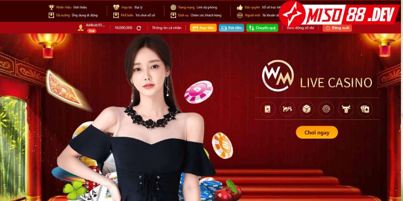 Giới thiệu chung về thương hiệu Casino Miso88