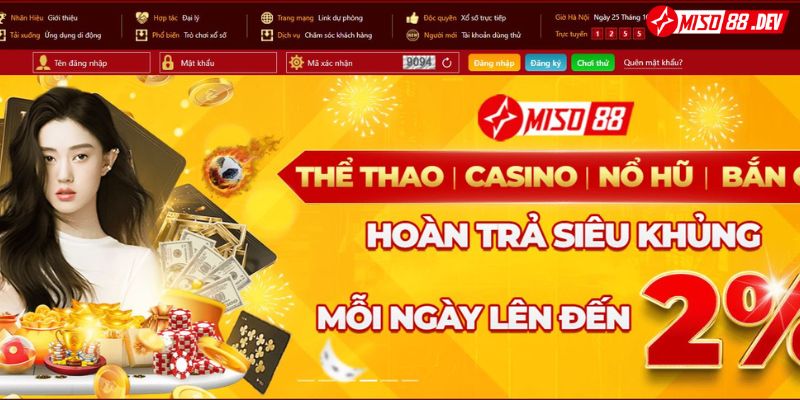 Giới thiệu Miso88 - nhà cái đẳng cấp nhất Châu Á